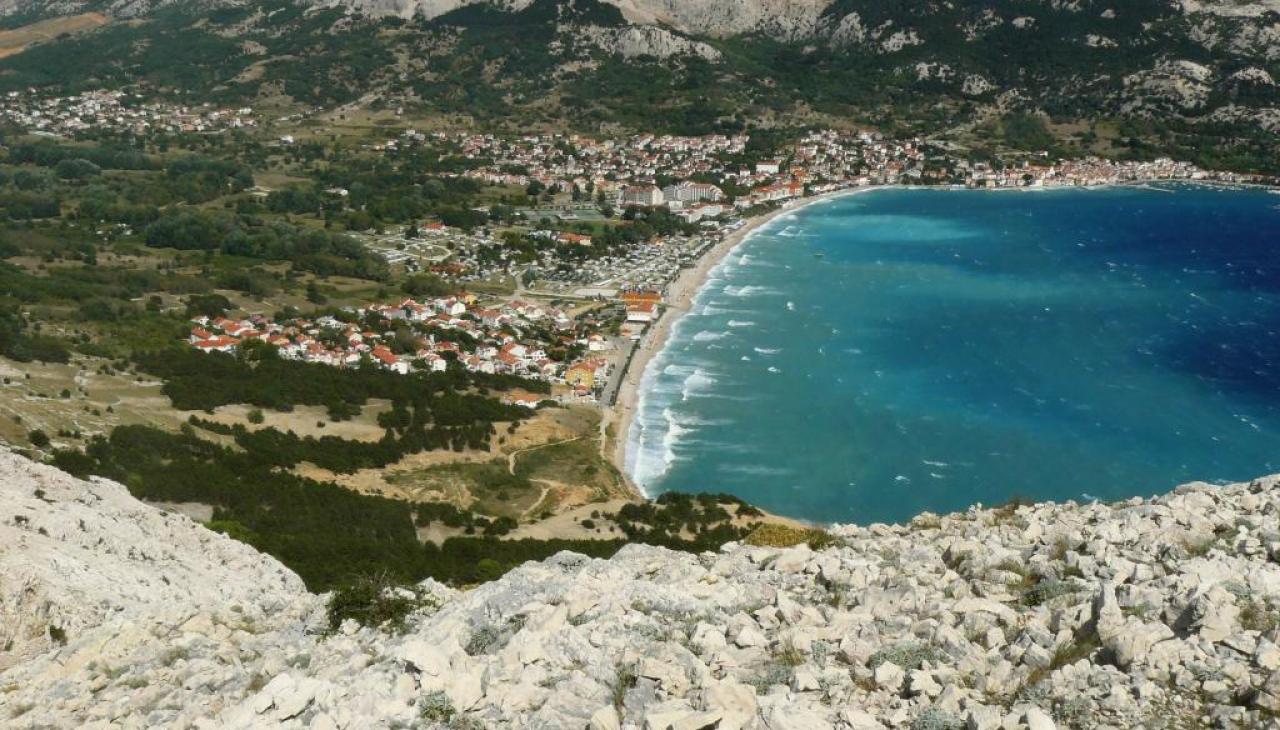 otok Krk - plaža - Baška